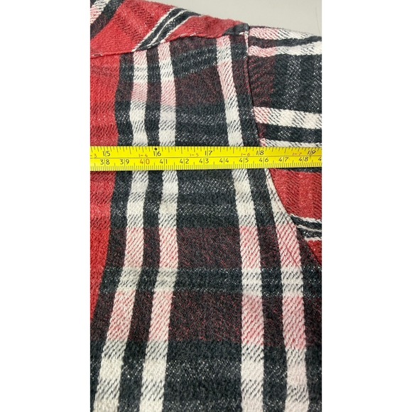 Vintage Wrangler Shirt Mens 17.5x35 Stripe Western Pearl Snap X Long Tails 3b3 - Picture 9 of 10